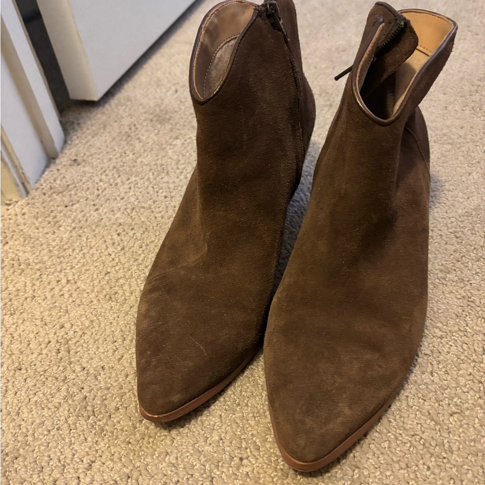 Banana Republic Women’s Brown Suede Ankle Boots